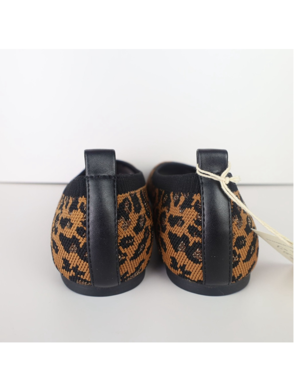 Sanctuary Social Leopard Print Fly-knit Ballet Flats Women Brown 7M - Picture 12 of 16